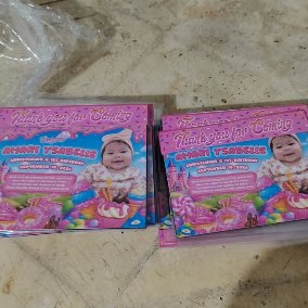 Candyland card style magnets received by a customer