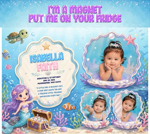 Mermaid — Card Style Ref Magnet by Duskraft