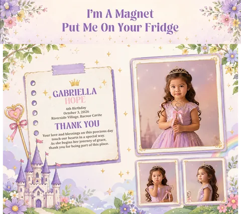 Princess — Card Style Ref Magnet by Duskraft