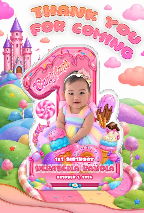 Candyland — Number Cut Ref Magnet by Duskraft